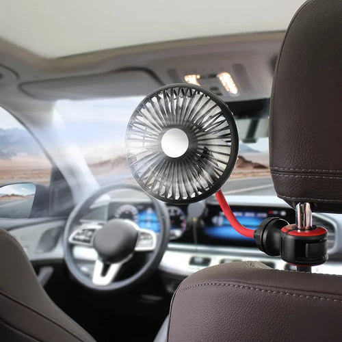 Multidirektionaler Auto Rücksitz Ventilator | Karnz