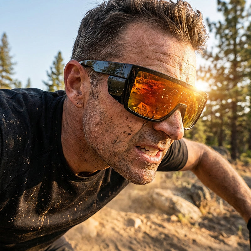 VitraGuard Sportbrille — Erleben Sie kompromisslose Klarheit und Rundumschutz bei jedem Abenteuer | Karnz