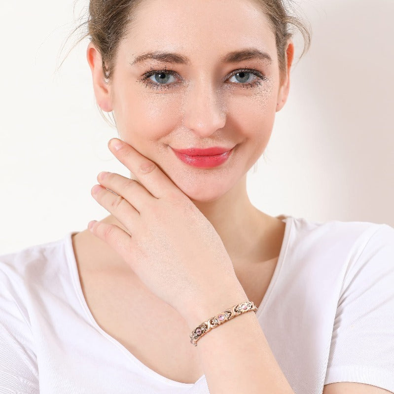 Karnz | Roségold Magnetarmband