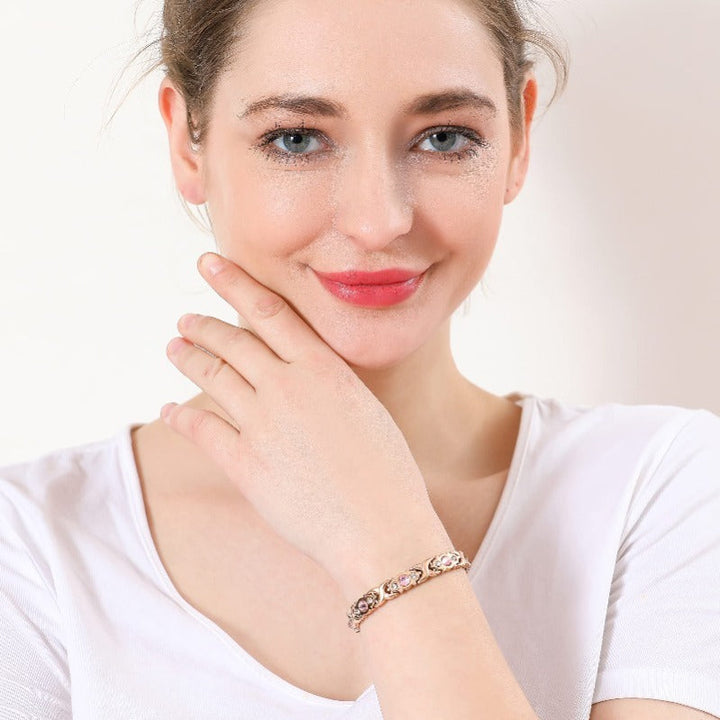 Karnz | Roségold Magnetarmband
