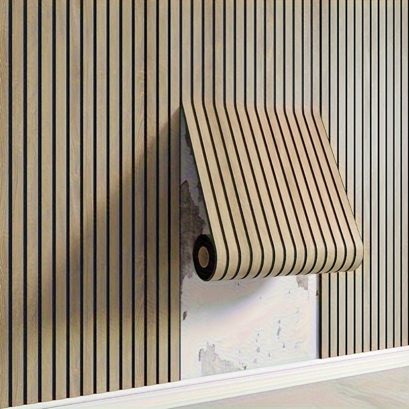 Wandpaneele in Holzoptik – Selbstklebende 3D-PVC-Wandverkleidung für einen schnellen Wohneffekt