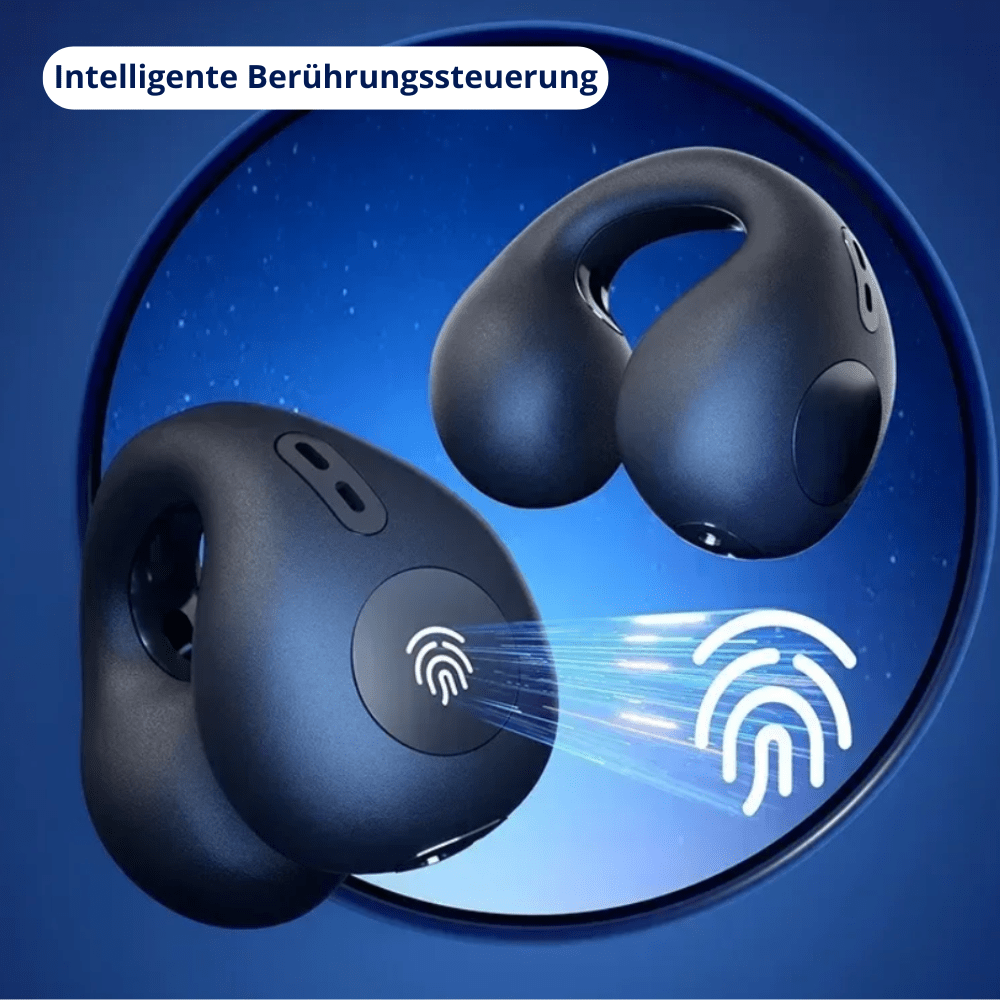 ECHOSONIC – Kabellose Knochenleitungs-Ohrhörer für überragenden Klang und Tragekomfort