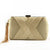 Éclessa Luxus-Abendclutch | Satin-Quastenhandtasche für klassische und moderne Eleganz