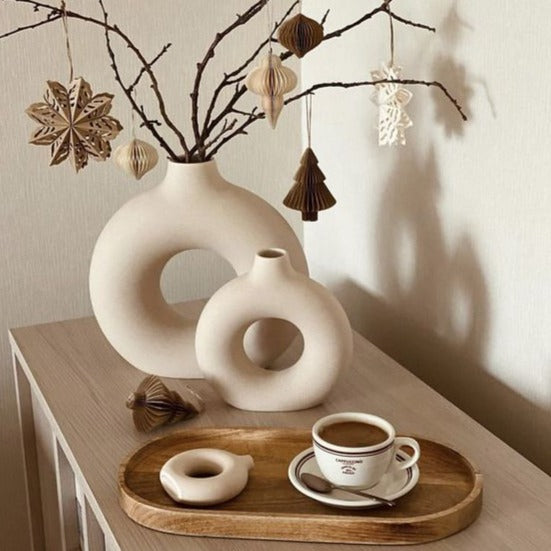 Halo Vase 2-teil Set Karnz