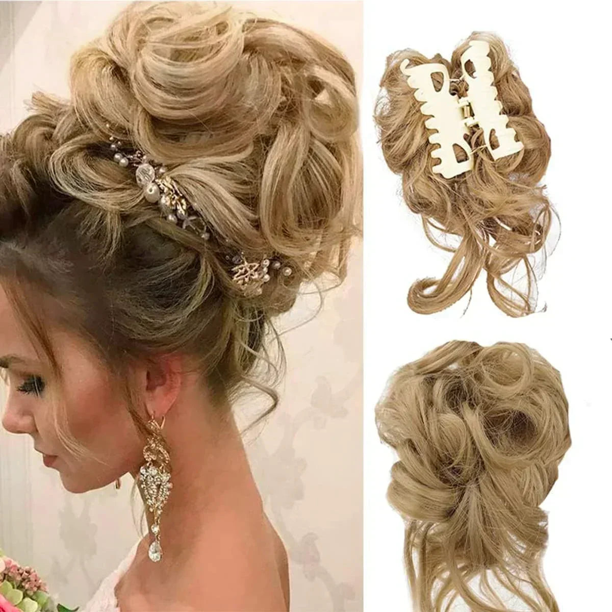 CurlyBun: Instant gekräuselter Dutt Haarklammer