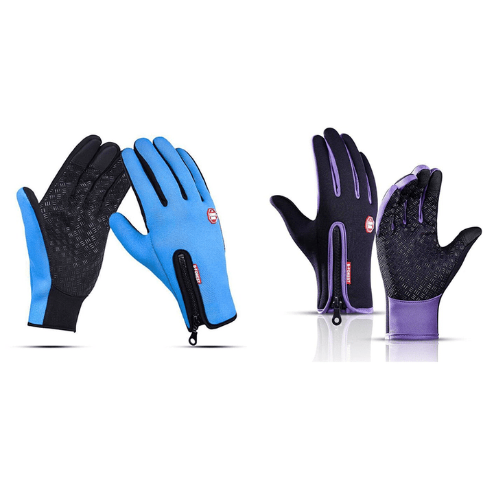 Karnz | HeatGripX winddichte thermische Slip-Handschuhe für kaltes Wetter