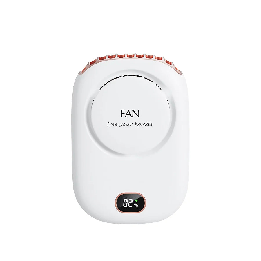 Tragbarer USB-wiederaufladbarer hängender Nacken-Mini-Ventilator | Karnz