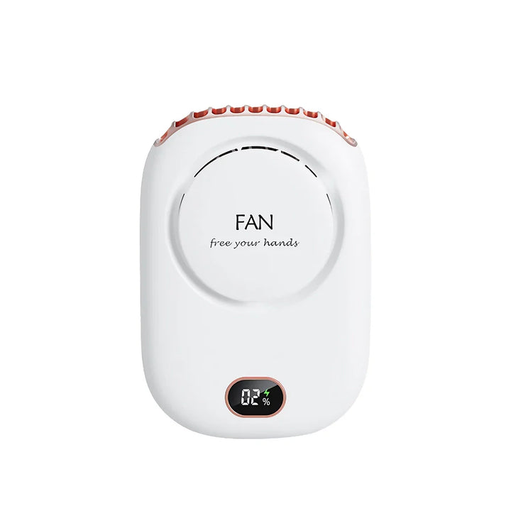 Tragbarer USB-wiederaufladbarer hängender Nacken-Mini-Ventilator | Karnz