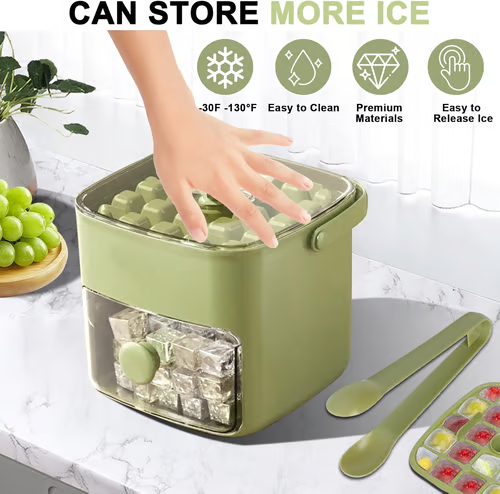 Eiszauber Pro — Knopfdruck-Eis für stressfreie Drinks und pure Erfrischung! | Karnz