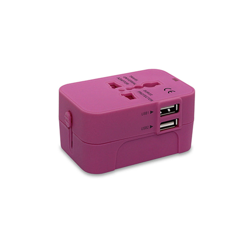 Universeller Reiseadapter mit dualen USB-Anschlüssen | Karnz