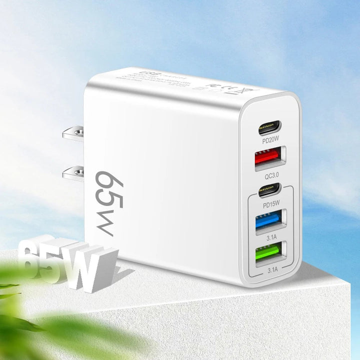 Multi-Port-Adapter 65W Schnellladegerät - US-Standard | Karnz