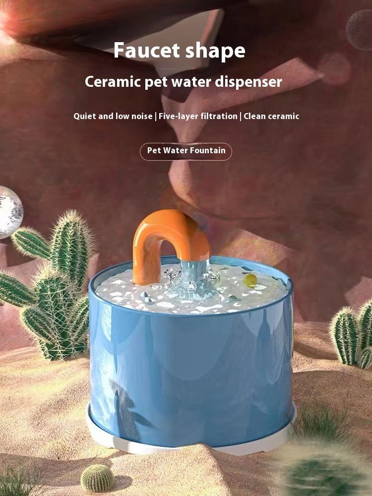 Automatischer keramischer Katzenwasserspender | Karnz