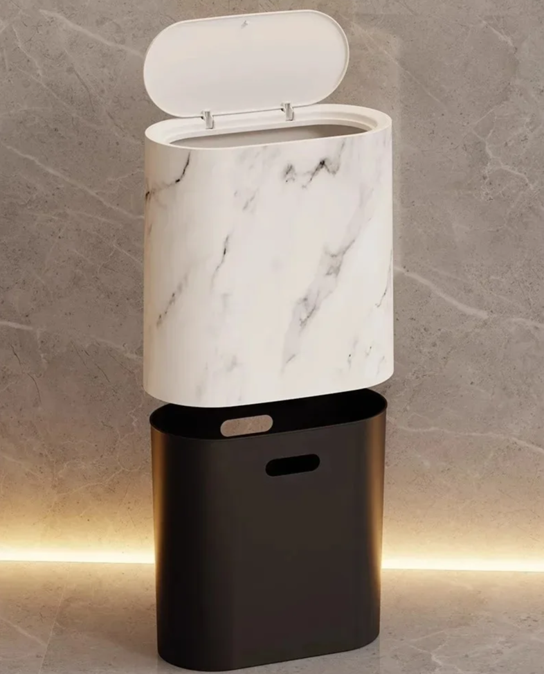 Nordic Marmor Design Mülleimer Karnz
