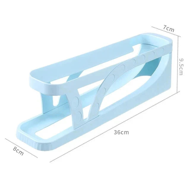 Eierlagerbox Automatisches Scroll-Ei-Halter Eierlagerregal | Karnz