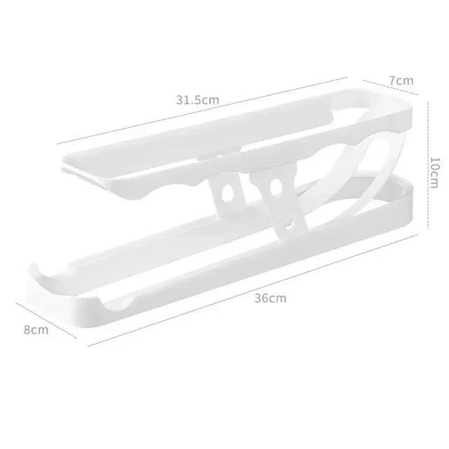 Eierlagerbox Automatisches Scroll-Ei-Halter Eierlagerregal | Karnz