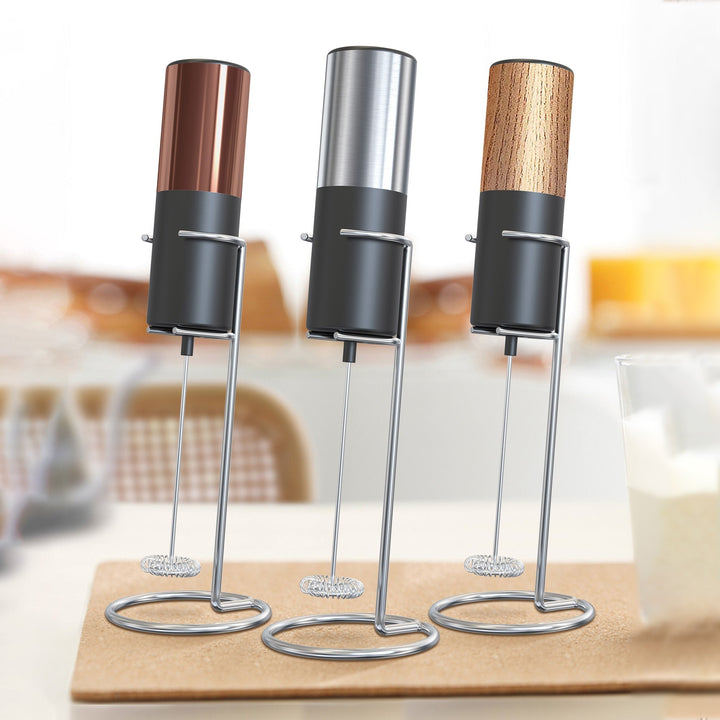 Elektrischer Milchaufschäumer Mini Schäumgerät Kaffeemaker Tragbarer Mixer | Karnz