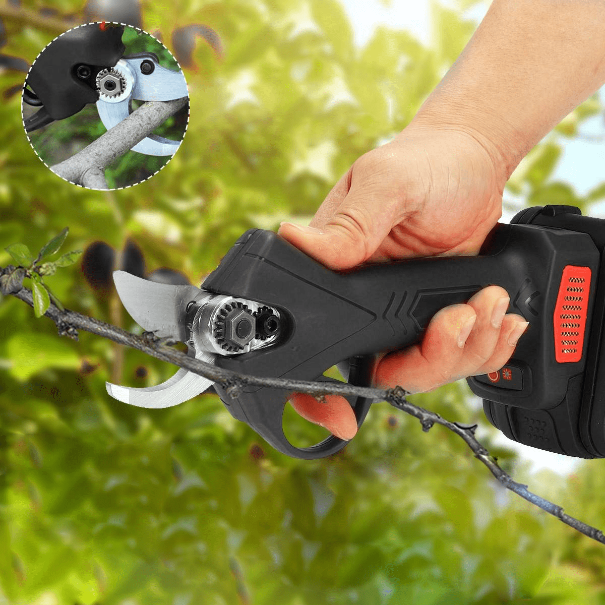 BRANCHMASTER Quick – Hocheffizienter Akku-Gartenschneider für präzises Beschneiden