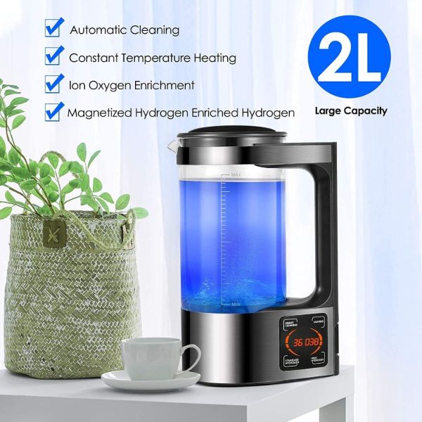 Elektrischer Wasserfilter mit Wasserstoff- und Alkalifunktion – PureFlow