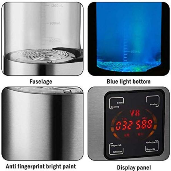 Elektrischer Wasserfilter mit Wasserstoff- und Alkalifunktion – PureFlow