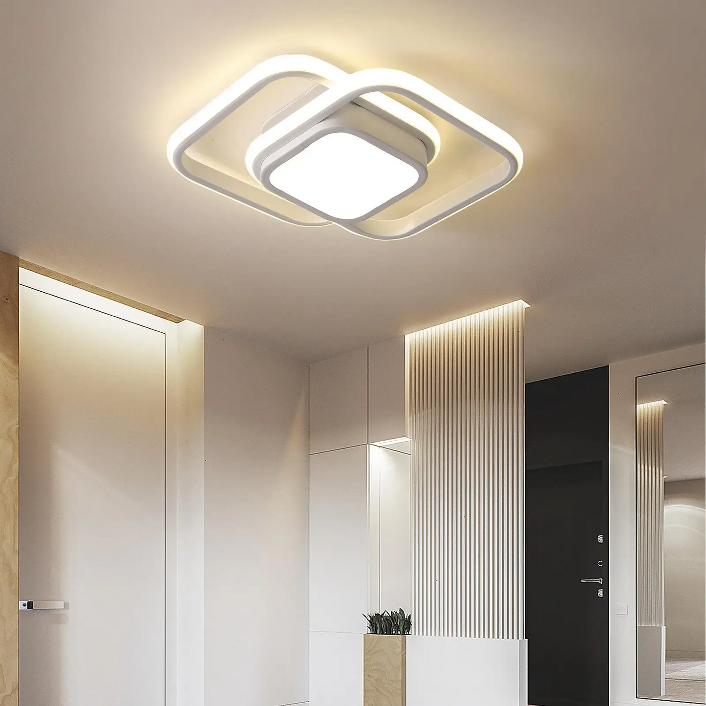 Moderne LED-Deckenleuchte