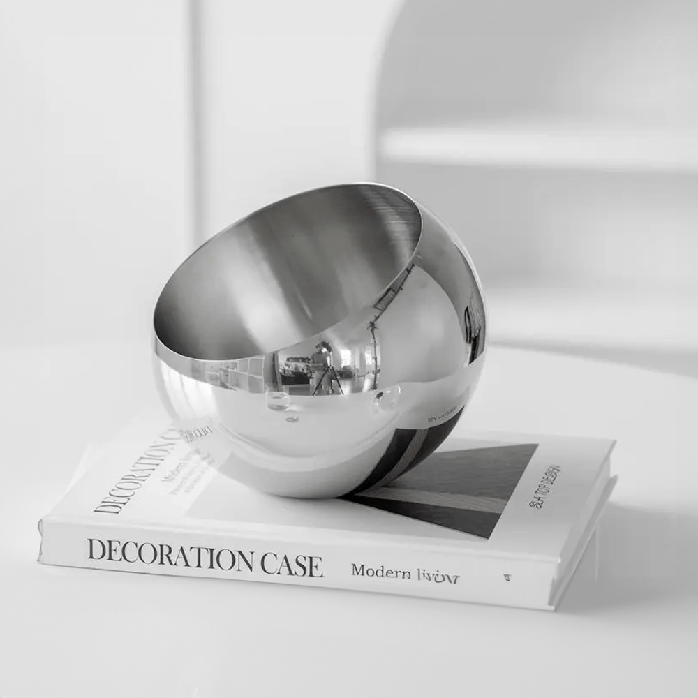 Elegante Edelstahl Obstschale - Modernes umweltfreundliches Design | Karnz