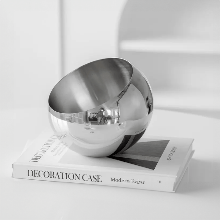 Elegante Edelstahl Obstschale - Modernes umweltfreundliches Design | Karnz
