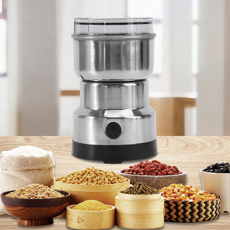 KitchenMaestro Lebensmittelmühle – Elektrische Kräuter- und Kaffeemühle 300 ml | Karnz