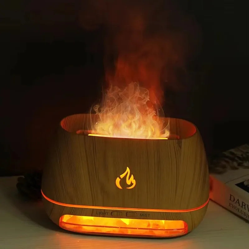 ZoutLicht Aroma Diffuser – Himalaya-Salzlampe mit Duftverteilung und Farblicht | Karnz