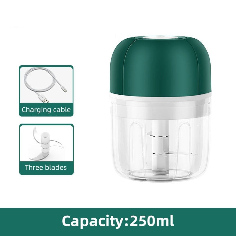 ChopEase Elektrischer KnoKarnzauchpress – USB aufladbar – Kompakt & Leistungsstark – 250ml | Karnz