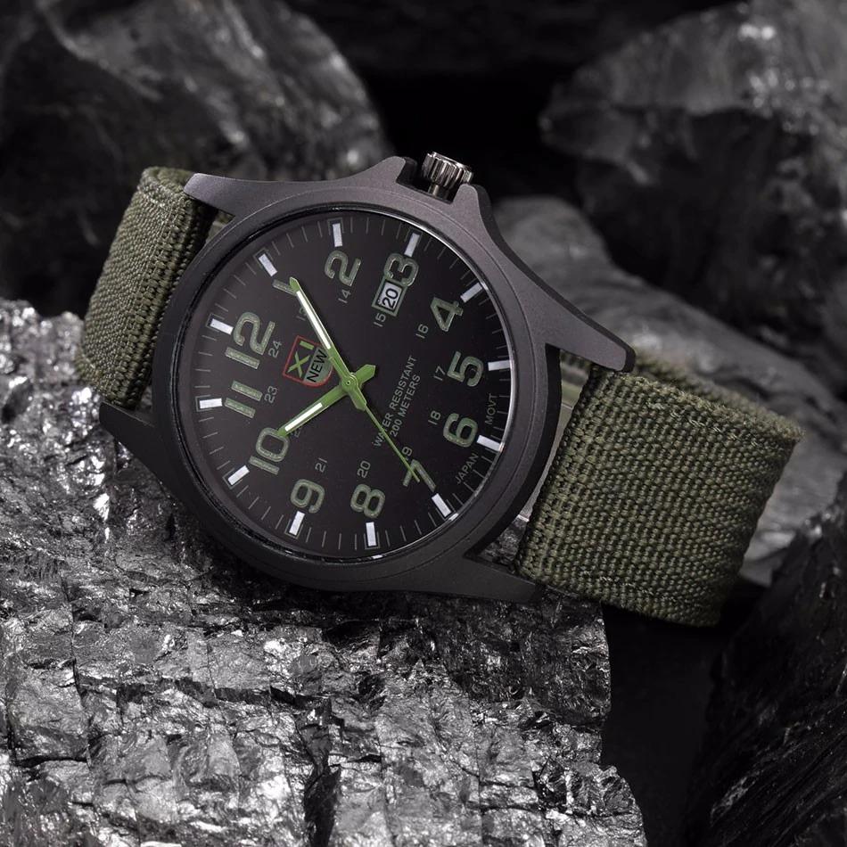 Taktische Herren Uhr AdventureTime – Wasserdicht und Stoßfest mit LED | Karnz