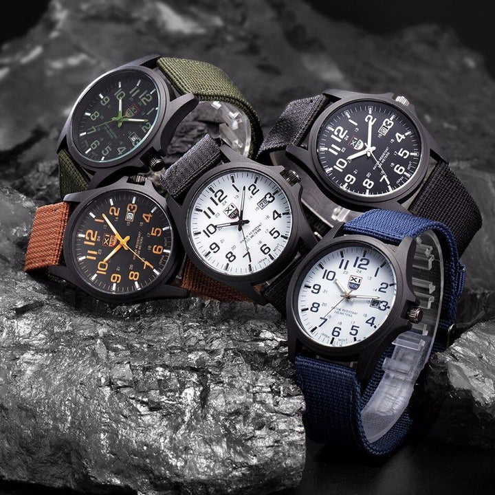 Taktische Herren Uhr AdventureTime – Wasserdicht und Stoßfest mit LED | Karnz