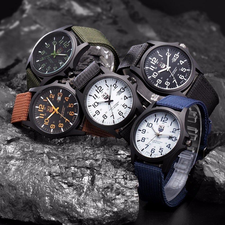 Taktische Herren Uhr AdventureTime – Wasserdicht und Stoßfest mit LED | Karnz