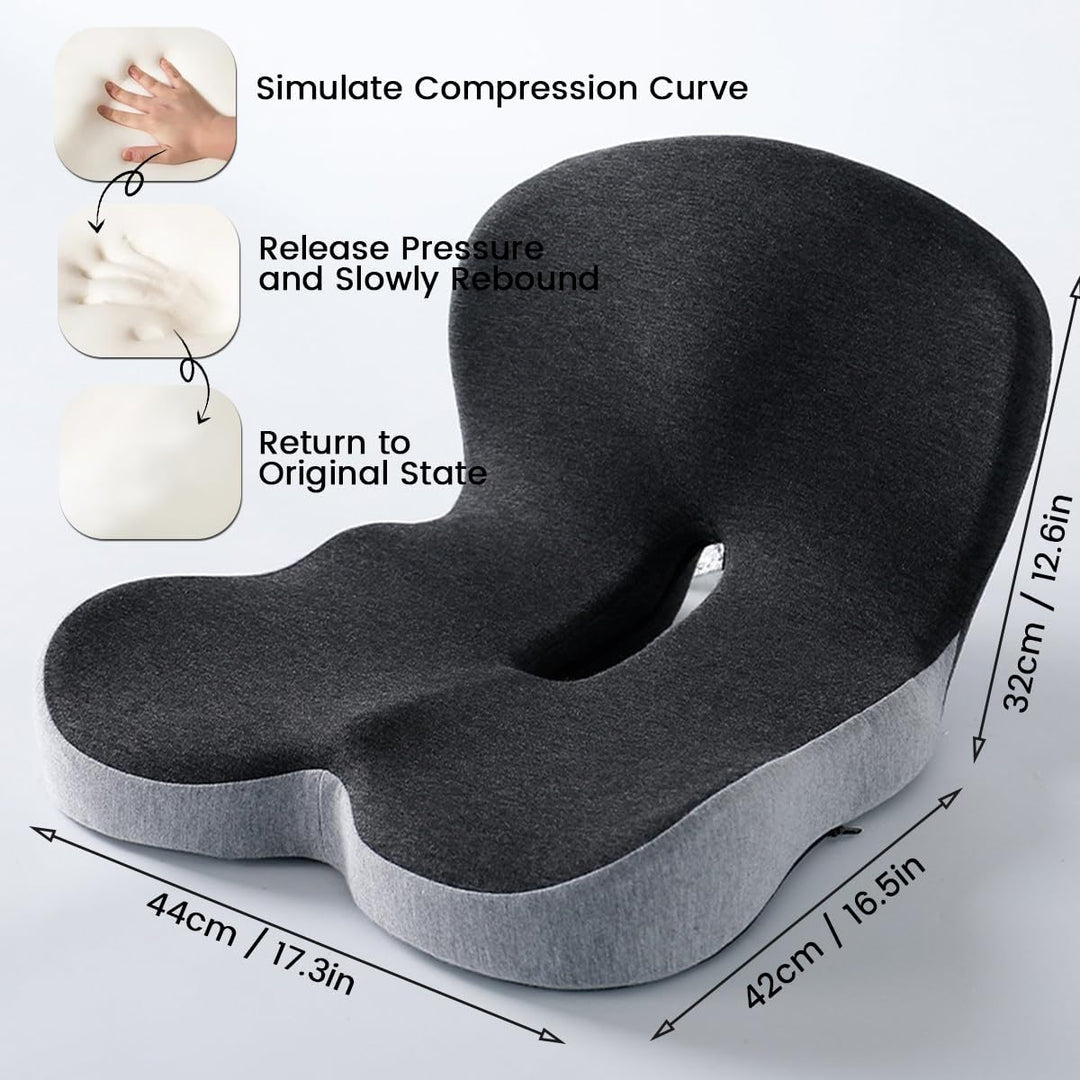 BODYFORM PAD – Ergonomisches Sitzkissen aus Memory-Schaum für täglichen Komfort