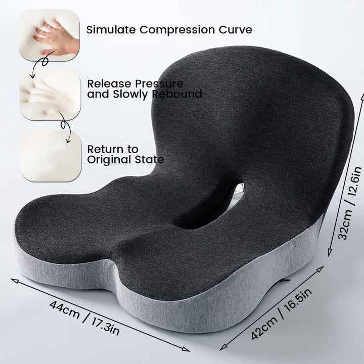 BODYFORM PAD – Ergonomisches Sitzkissen aus Memory-Schaum für täglichen Komfort