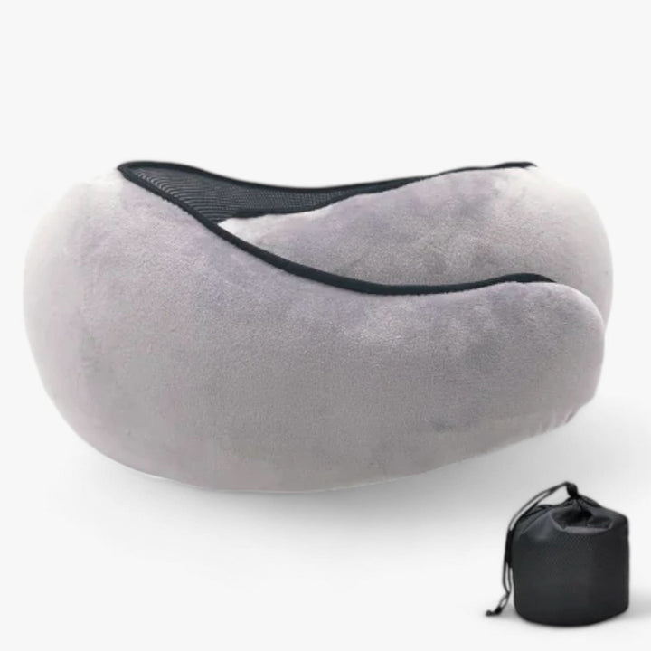 Ergonomisches Reise-Nackenkissen aus Memory-Schaum