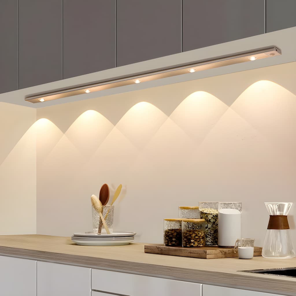 Drahtloser Bewegungssensor LED-Licht – Wiederaufladbar und einfach zu installieren | Karnz