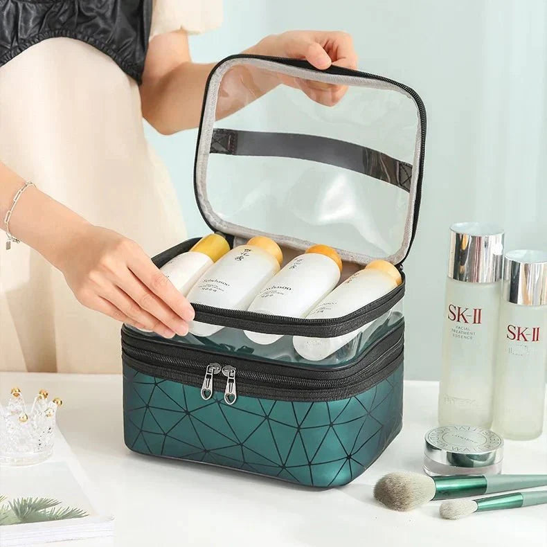 Das ideale Make-up-Täschchen Praktisch und elegant Reisen Sie stilvoll! | Karnz