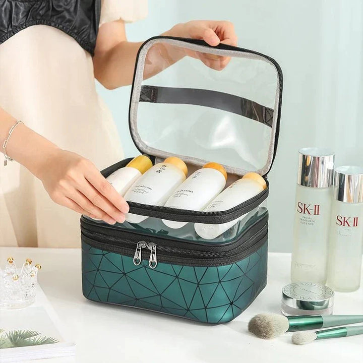 Das ideale Make-up-Täschchen Praktisch und elegant Reisen Sie stilvoll! | Karnz