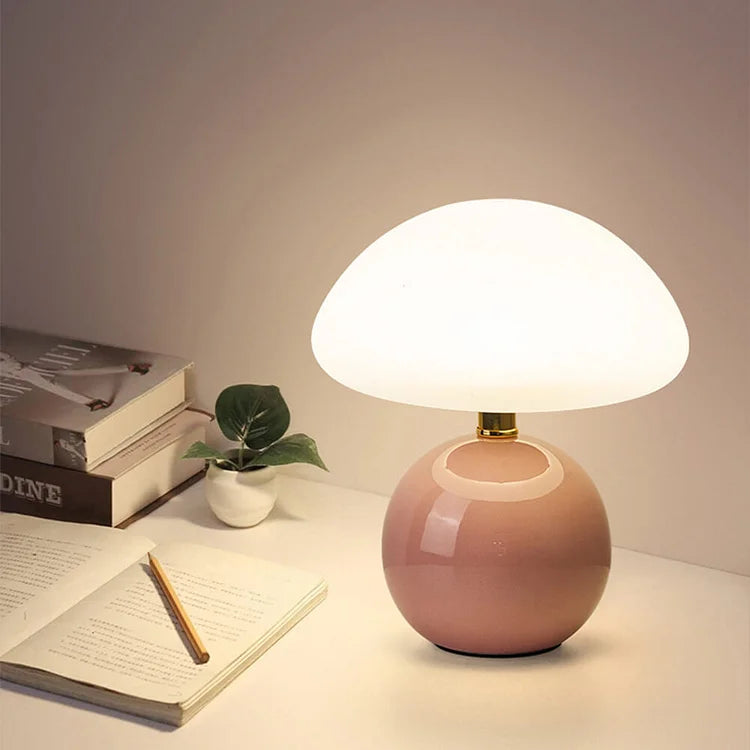Karnz | Französischer Stil und natürliche Schönheit des Pilzes in der Lampe