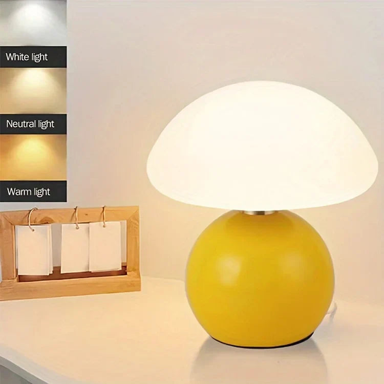Karnz | Französischer Stil und natürliche Schönheit des Pilzes in der Lampe