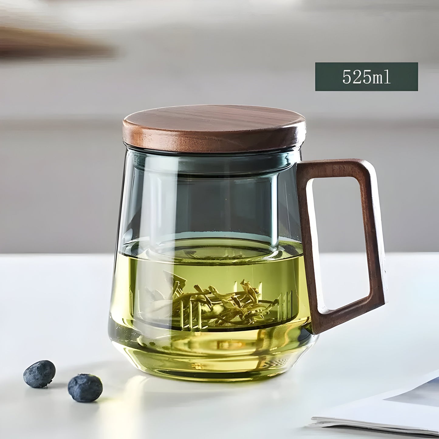 ArtisanBrew Cup – Hitzebeständige Teetasse aus Glas