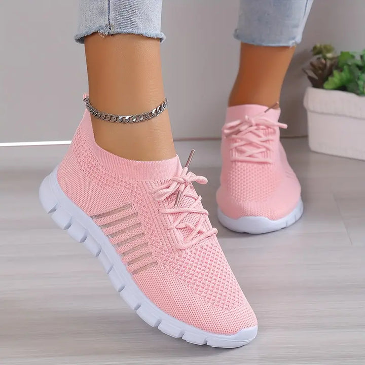 Atmungsaktive Schnürschuhe Laufschuhe Sneakers