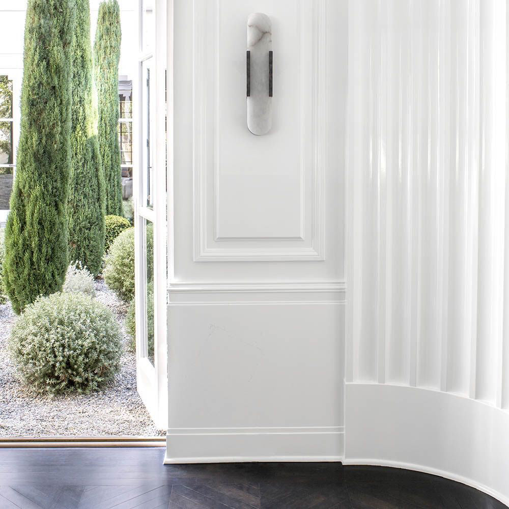 Moderne Marmor Nachttisch Wandleuchte - Elegante Wandarmatur | Karnz