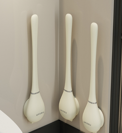🔥Moderne flexible Silikon-Toilettenbürste