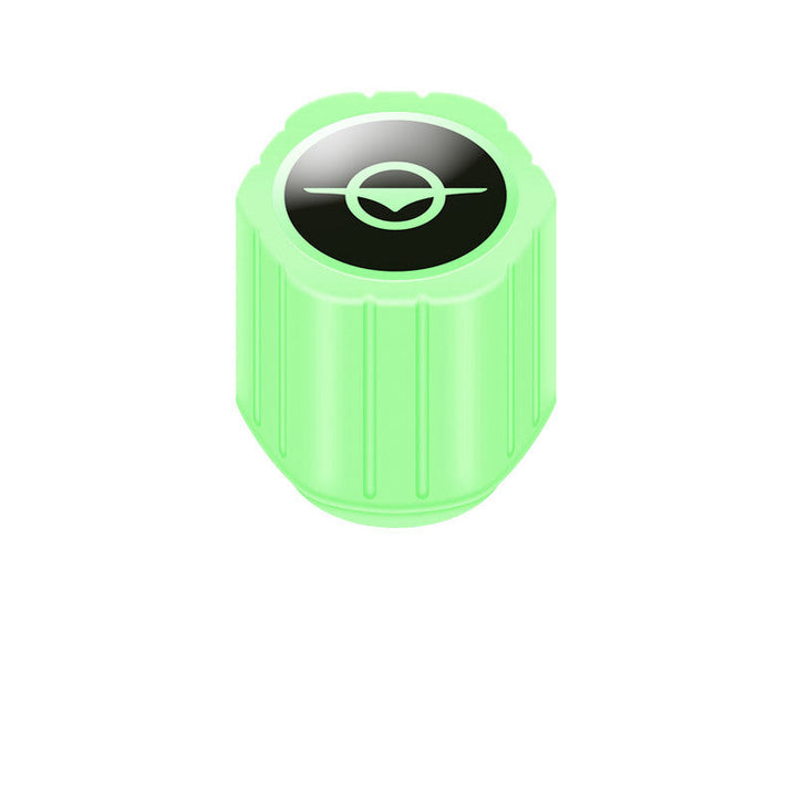 20-Pack Neongrüne Glow-Reifendruckkappen – Keine Batterie erforderlich, Universelle Passform Karnz