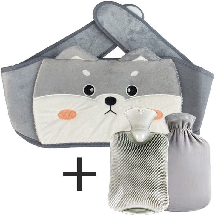 Wiederaufladbarer Plüsch-Heizkissen-Gürtel | Karnz