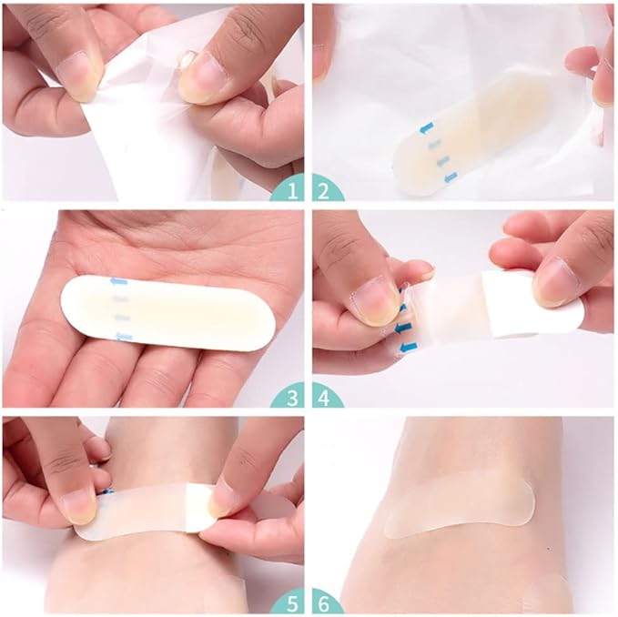 Karnz | SootheStep – Transparente Gel-Pads, die Blasen sofort verhindern