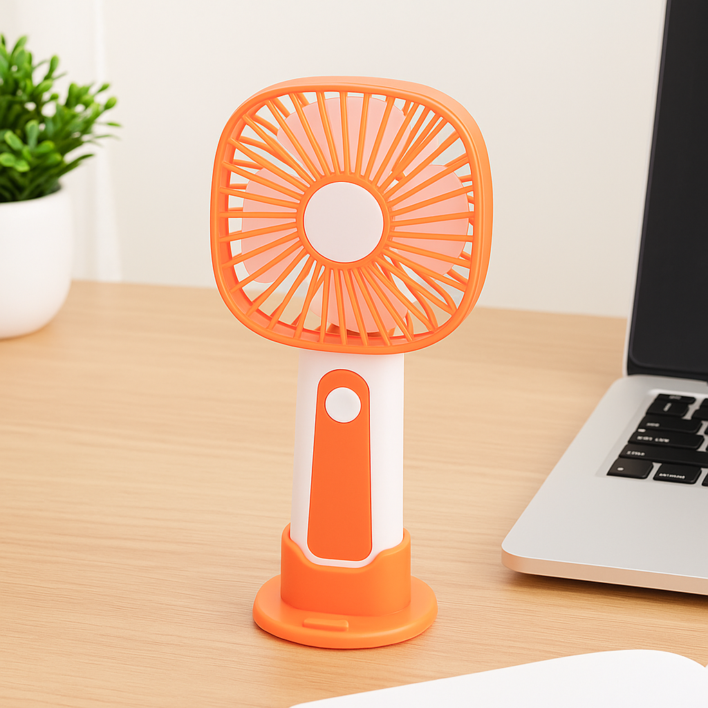 Mini Handheld Fan – 3-Geschwindigkeit USB Wiederaufladbar | Karnz