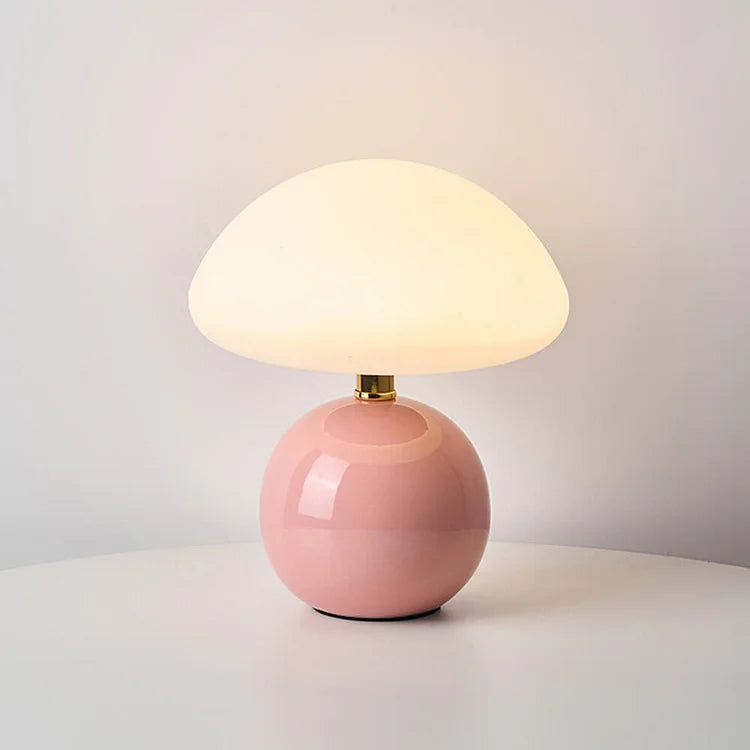 Karnz | Französischer Stil und natürliche Schönheit des Pilzes in der Lampe