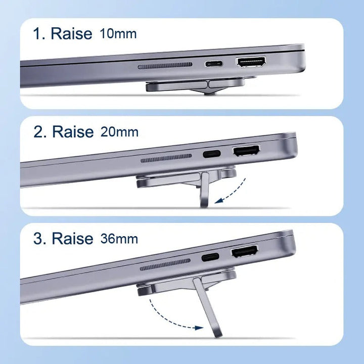 Unsichtbarer Aluminium-Laptop-Ständer Karnz